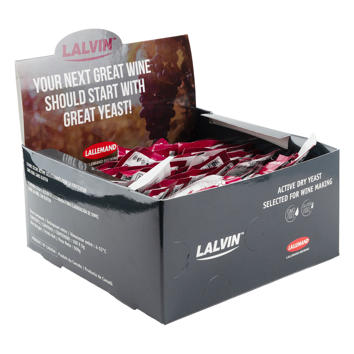 Lalvin Champagne EC-118 5g Box image number 2