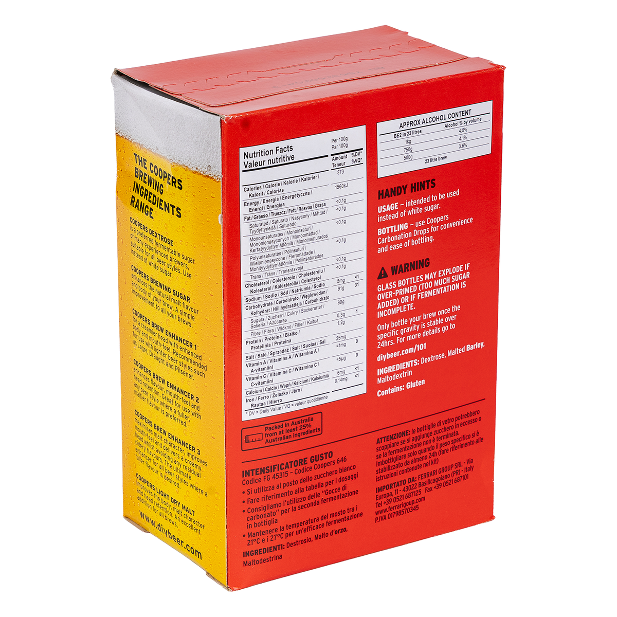 Coopers Brew Enhancer 2-4/Case image number 1