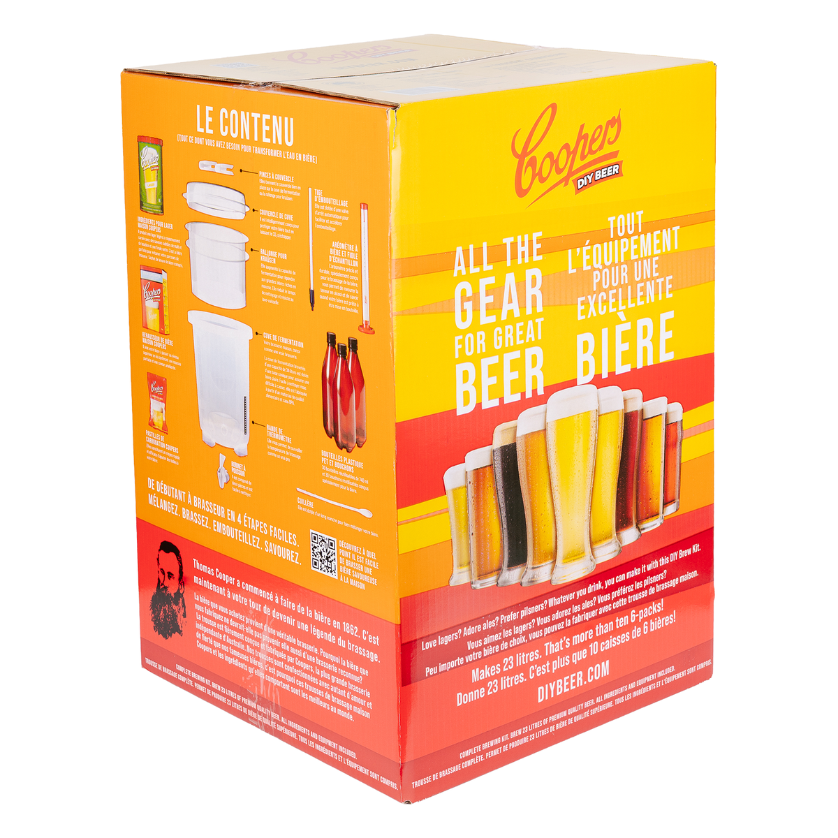 Coopers Beer Brew Kit - Equipment Starter Pack (23L) image number 2